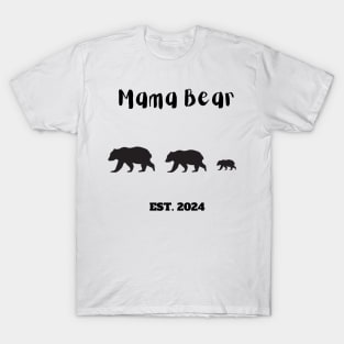 Mama Bear Est. 2024 T-Shirt